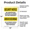 Signmission No Concealed Weapons Bilingual OSHA Security Notice Sign, Vinyl Decal, 10in W x 14in L, 2PK OS-2PACK-SN-D-1014-L-11584 - alternate 4